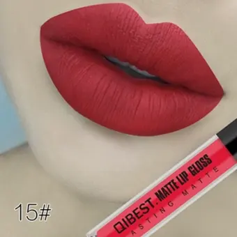 Niceface Sexy 18 Colors Waterproof Matte Liquid Lipstick Rouge A Levre Mat Makeup Lip Glosses Matte Lipstick Long Lasting Mate Lipstick Q17102 Intl