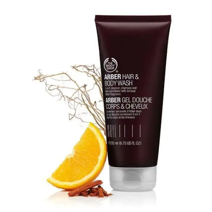 The Body Shop Arber Hair And Body Wash 200ml Lazada Singapore