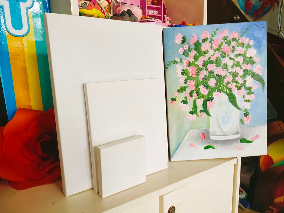 [HAPPY ART.VN] KHUNG VẼ TRANH CANVAS 20x20cm (LOẠI TỐT)