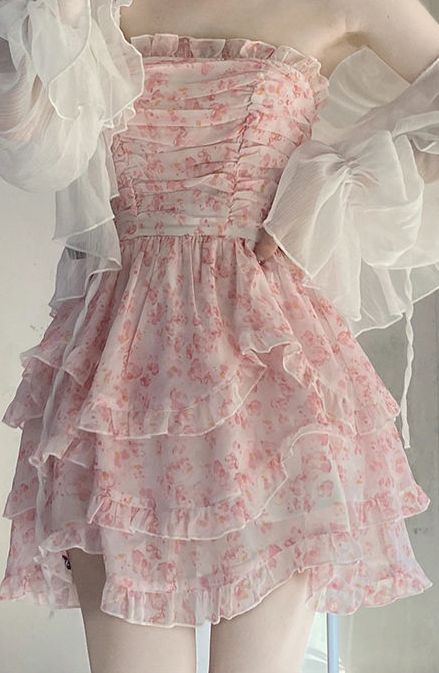 Muse Fashion đầm Phù Hợp Với Nữ2022Áo Cardigan Dễ Phối Khí Chất Kiểu Pháp Mẫu Mới Mùa Hè+Bộ Hai Chiếc Váy Ống Hoa Tôn Dáng