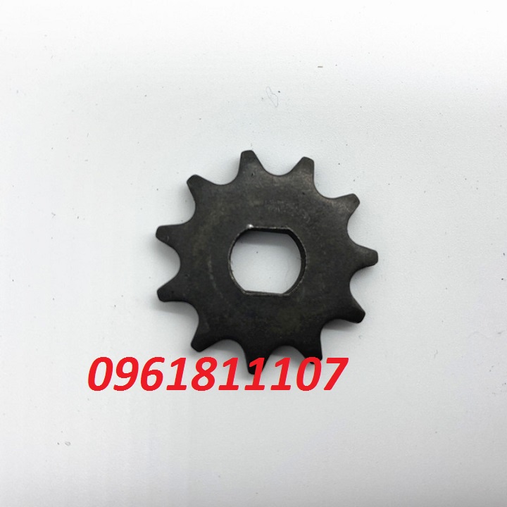 Nhông cho motor xe điện T8F cho motor 500W MY1016, nhông cho motor xe cào cào, nhông motor xe cào cào