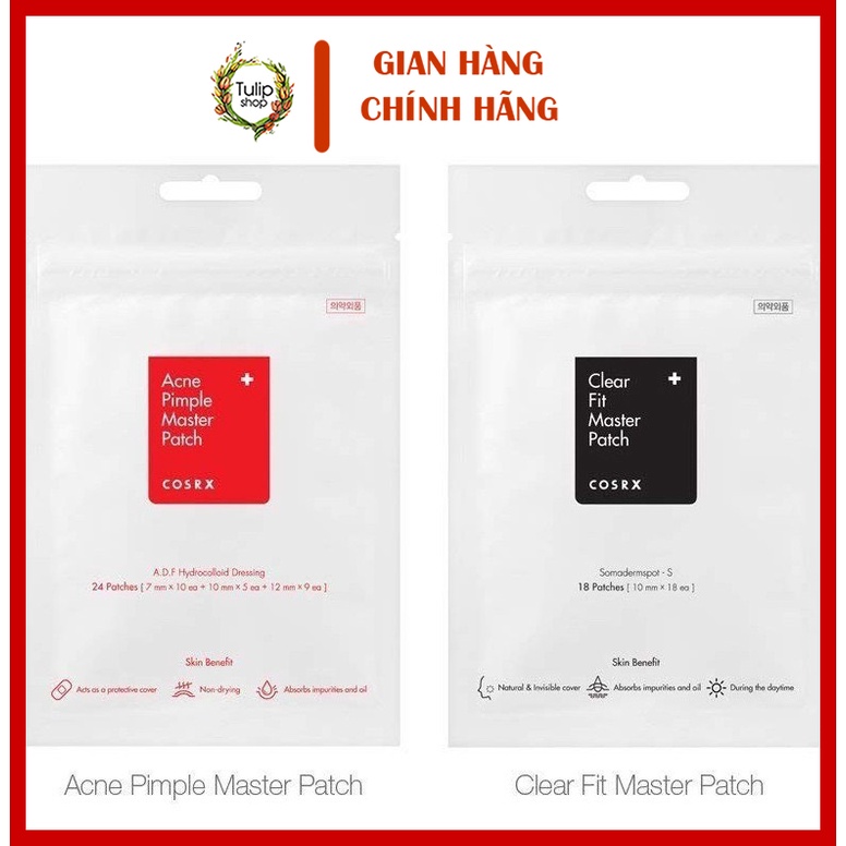 [FREESHIP + VOUCHER] Miếng dán mụn Acne Pimple Master Patch Cosrx