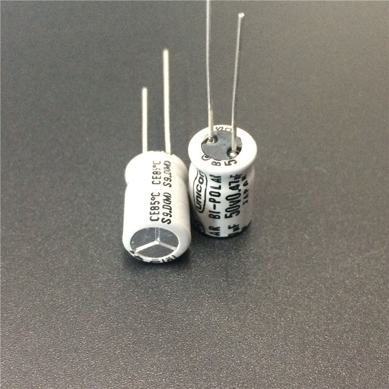 10pcs 0.47uf 50v japan unicon 8x11.5mm 50v0.47uf bipolar non polarity capacitor