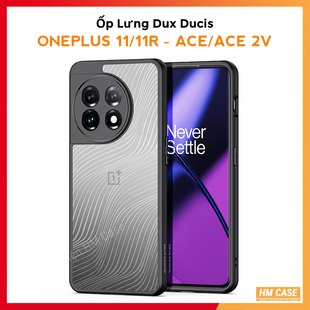 Ốp dux ducis oneplus 12 / oneplus 11 / 11r / oneplus ace / ace 2v, viền tpu,mặt lưng hoạ tiết sang trọng chống bám vân tay