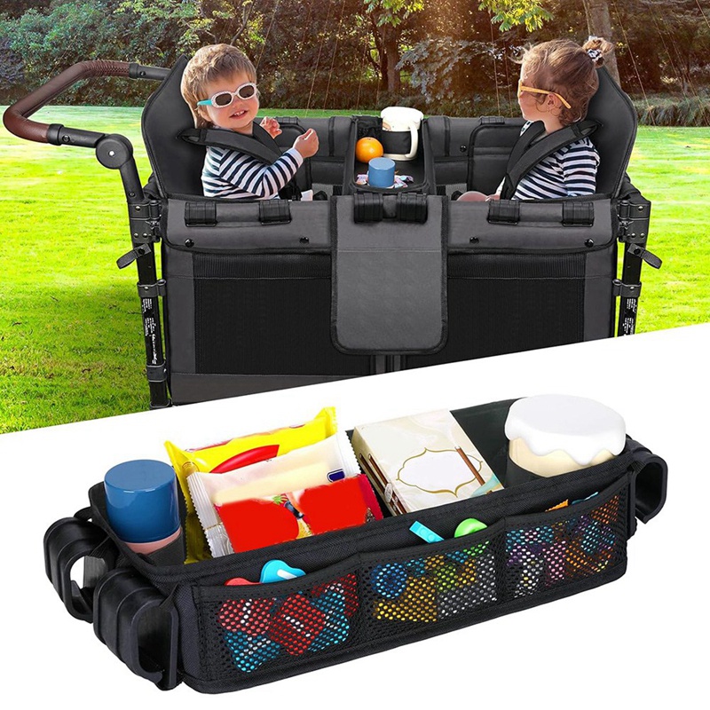 Stroller Snack Tray Attachment,Universal Stroller Snack Tray for Wagon W2 Accessories - Snack Tray for Kids