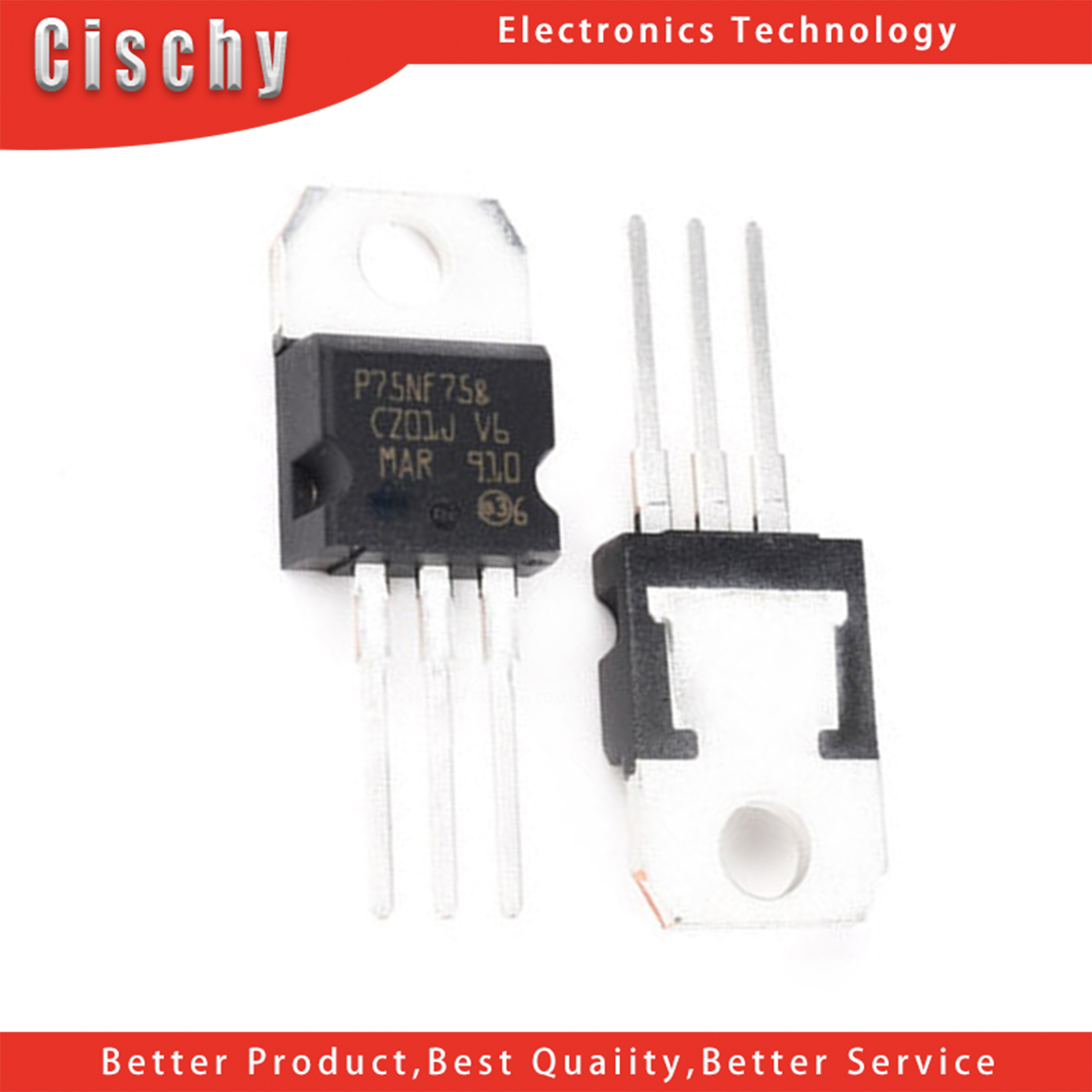 5pcs/lot 75nf758 stp75nf758 p75nf758 to-220 in stock