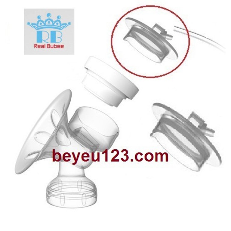 1 Nắp đậy chụp trên phụ kiện cho máy hút sữa điện đôi Real Bubee RBB PKMHS HOT