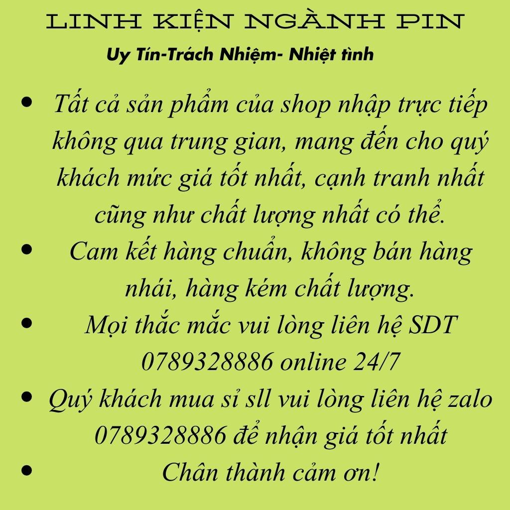 Vỏ pin national 12v mới đóng được 6 cell