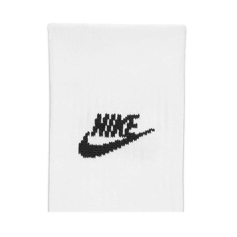 Nike NSW EVERYDAY ESSENTIAL CR Unisex Socks - WHITE/BLACK