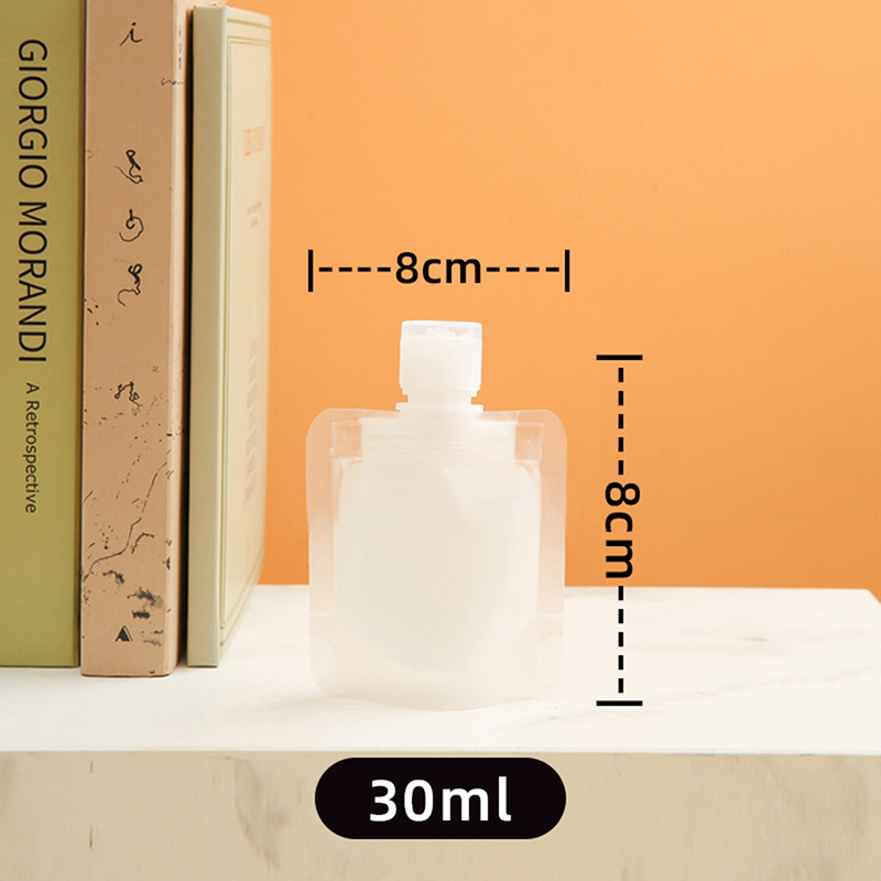 Portable Travel Liquid Packaging Bag Lotion Dispenser Bag Refillable Shampoo Cosmetic Storage Container 30ml 50ml 100ml. 