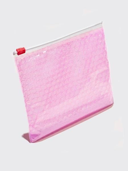 GLOSSIER BUBBLE POUCH ZIP BAG Lazada Singapore