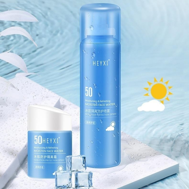 Xịt chống nắng trắng da maycreate 150ml spf35 - bumstore
