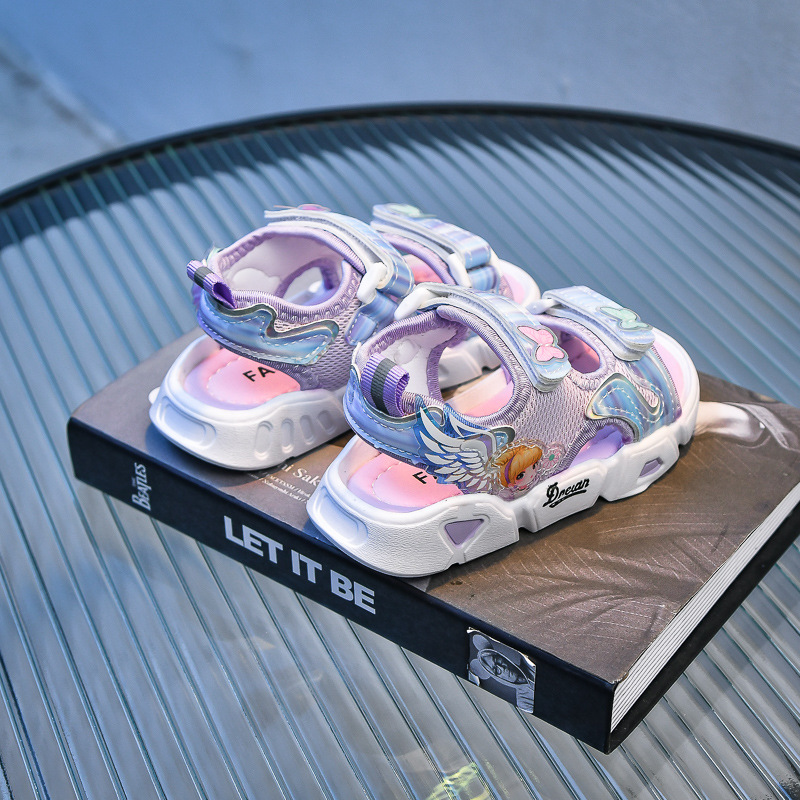 Sendal Anak 009 Motif Winged Antislip Model Sendal Gunung Nyaman