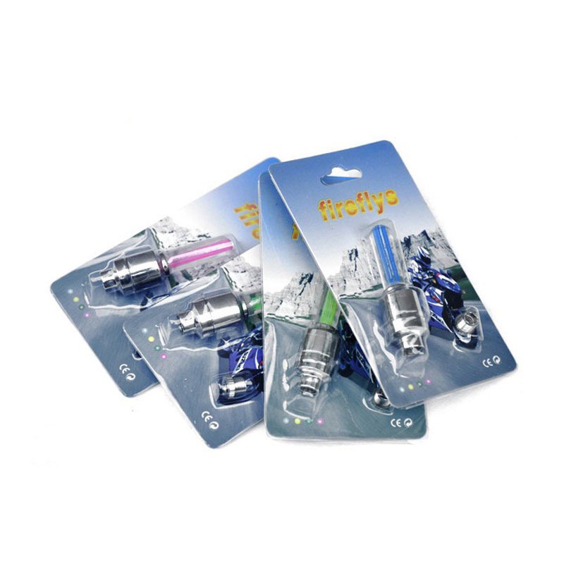 Đèn xe đạp gắn van xe Kiotool bộ 2 chiếc