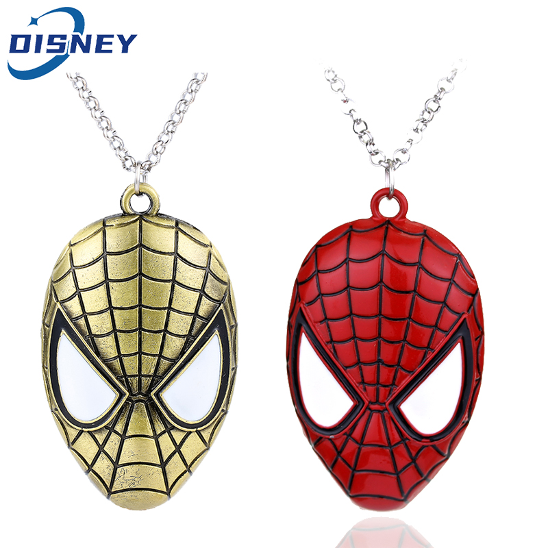 New%20Avengers%20Superhero%20Spiderman%20Necklace%20Trendy%20Vintage%20Jewelry%20Accessories%20for%20Women%20Man%20Classic%20Spider%20Man%20Mask%20Necklace%20-%20Image%208