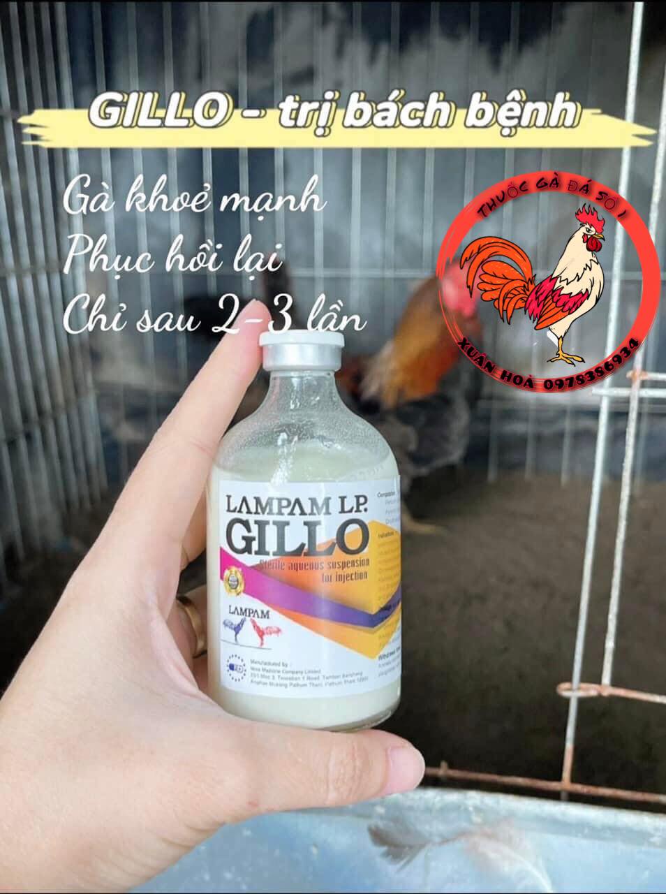 GILLO dùng cho gà bị bách bệnh