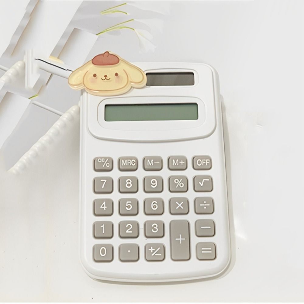 CEMOMEF 8 Digits Kuromi Portable Mini Calculator Cinnamoroll Kuromi ...