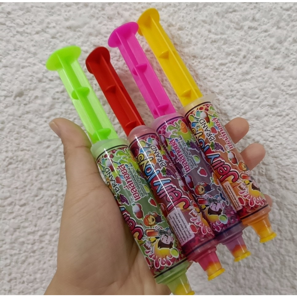 kẹo thạch trái cây ống chích siêu to thái lan