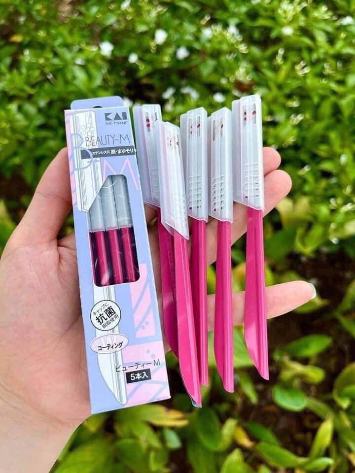 Dao cạo lông mặt, chân mày Kai Razor Beauty-M