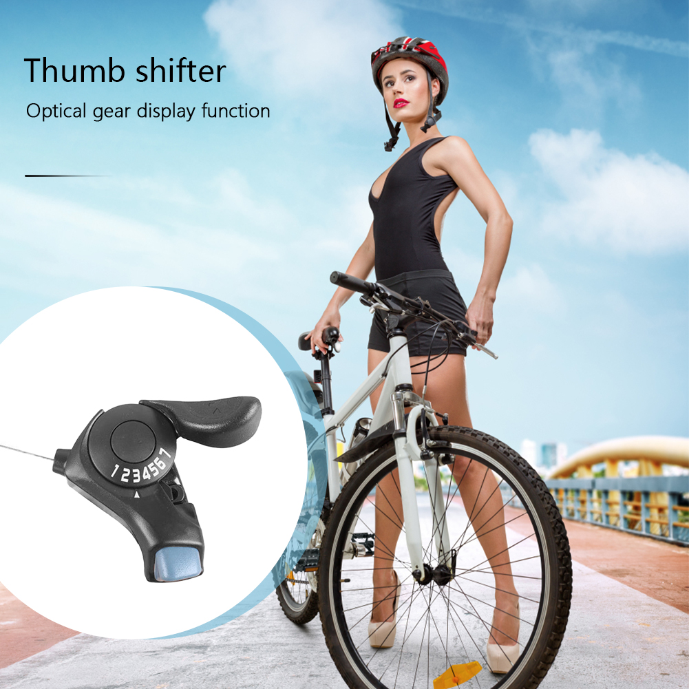 1pc MTB trasmissione per Mountain Bike di alta qualà 3x7 velocà Trigger Shifters leve del cambio deragliatore deragliatore per bicicletta  18