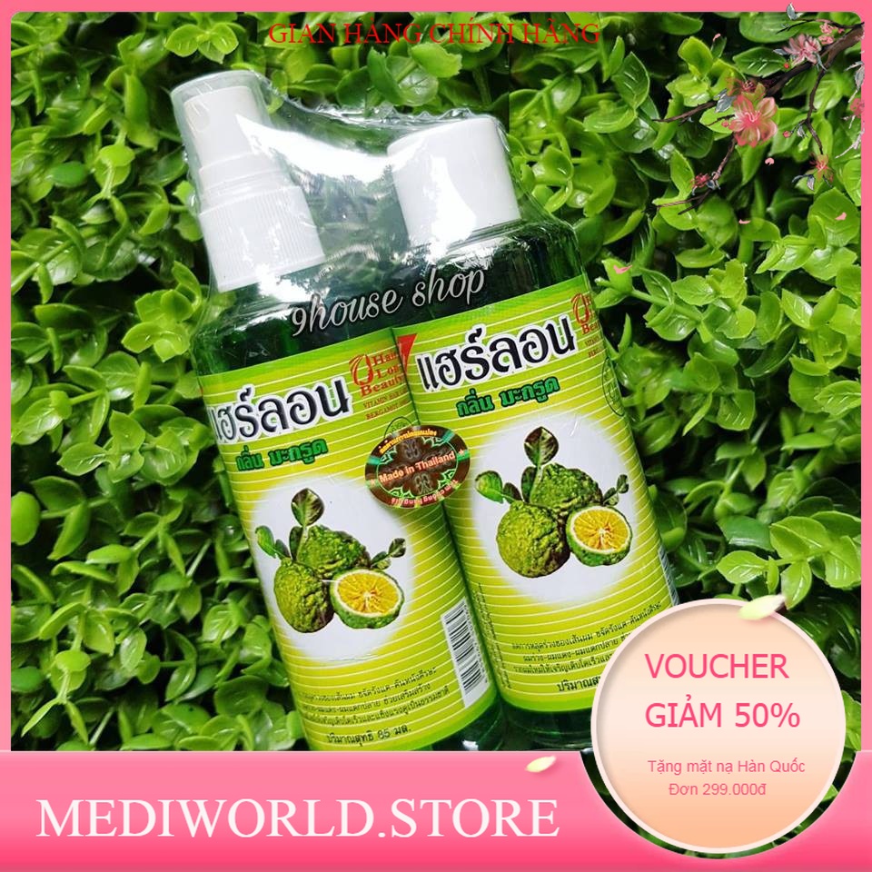 (SET 2 Chai - THỦY TINH) Tinh Dầu Bưởi BERGAMOT - Thái Lan