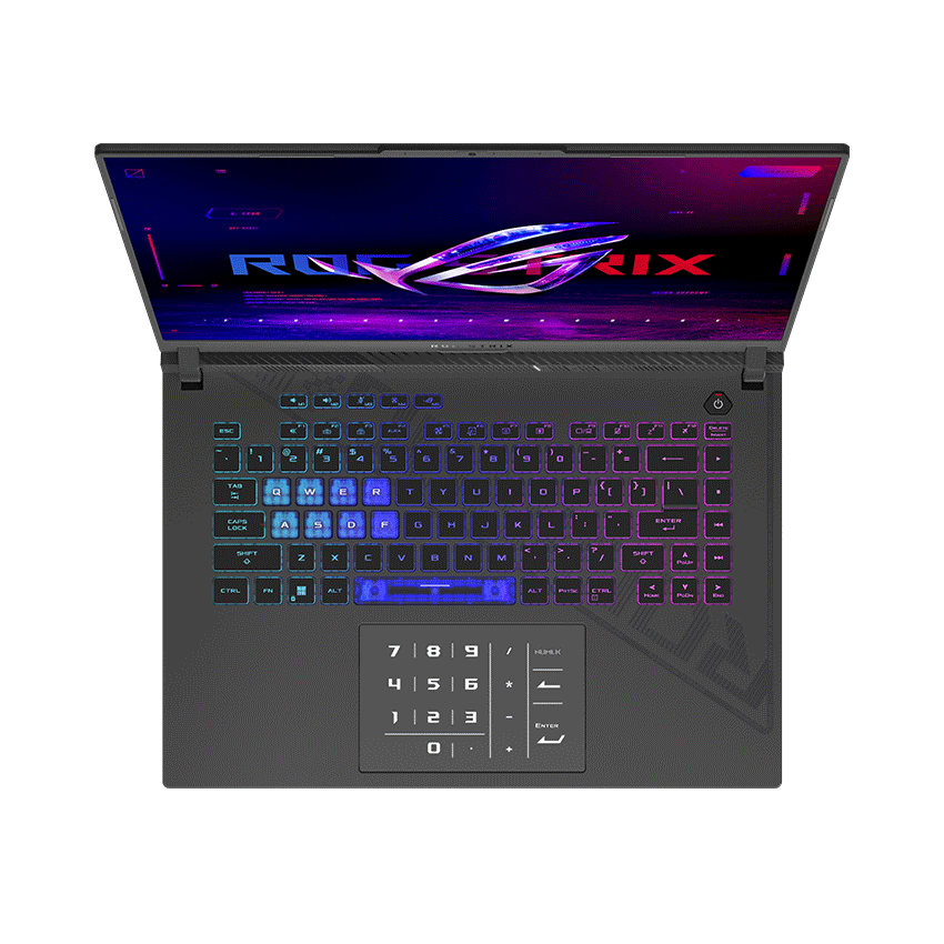 LAPTOP ASUS GAMING ROG STRIX G614JI-N4084W (I7 13650HX/16GB RAM/1TB SSD/16 QHD 240HZ/RTX 4070 8GB/WIN11/BALO/XÁM)