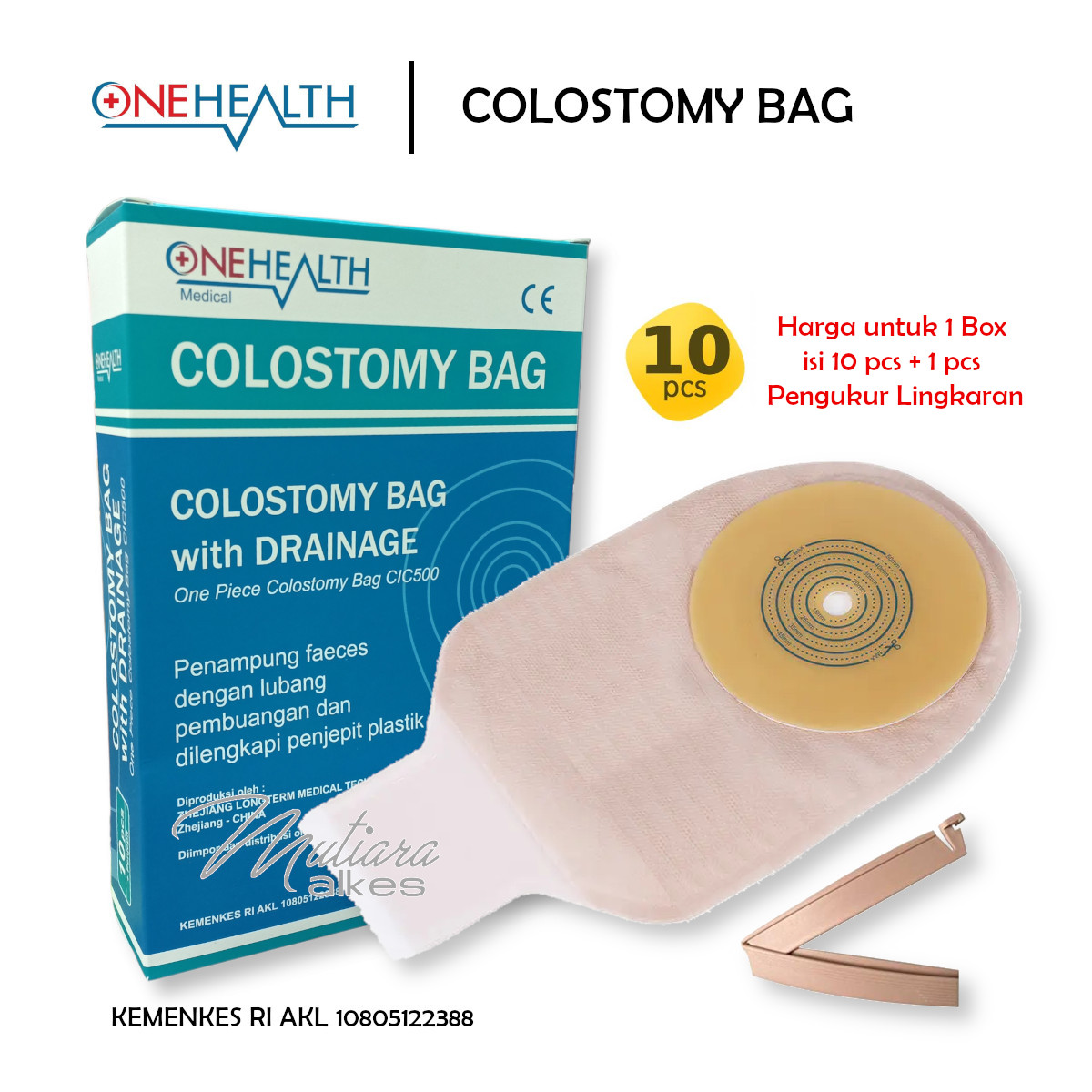 Onehealth 1BOX isi 10pcs Kantong Kolostomi Colostomy Bag Lazada Indonesia