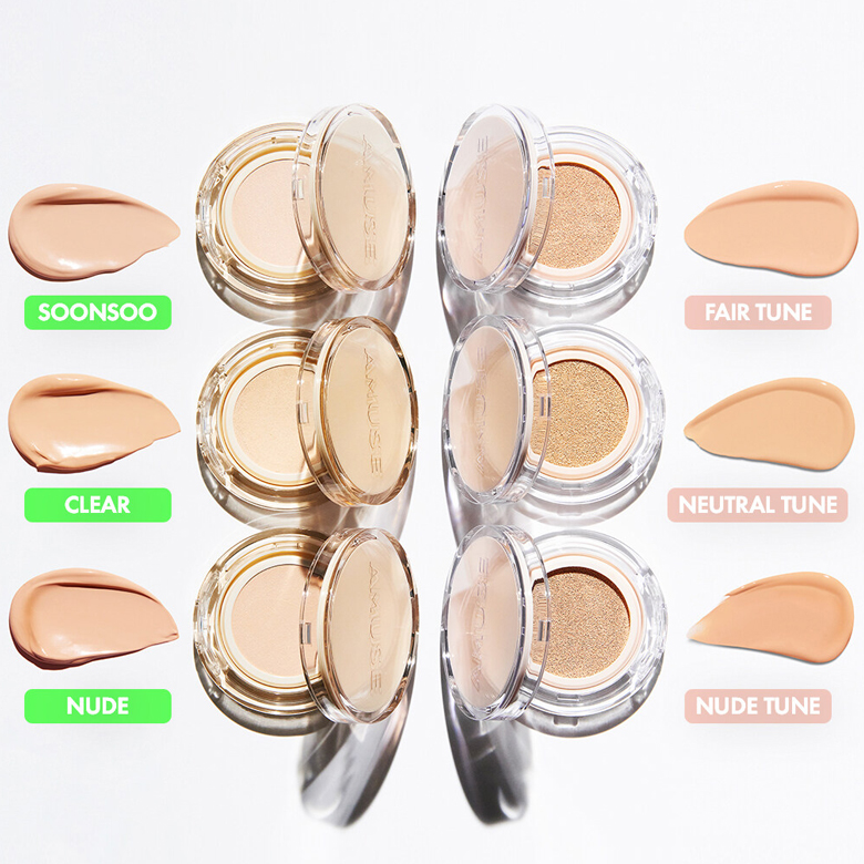 [HOT NEW] Phấn Nước Thuần Chay AMUSE Dew Jelly Vegan Cushion