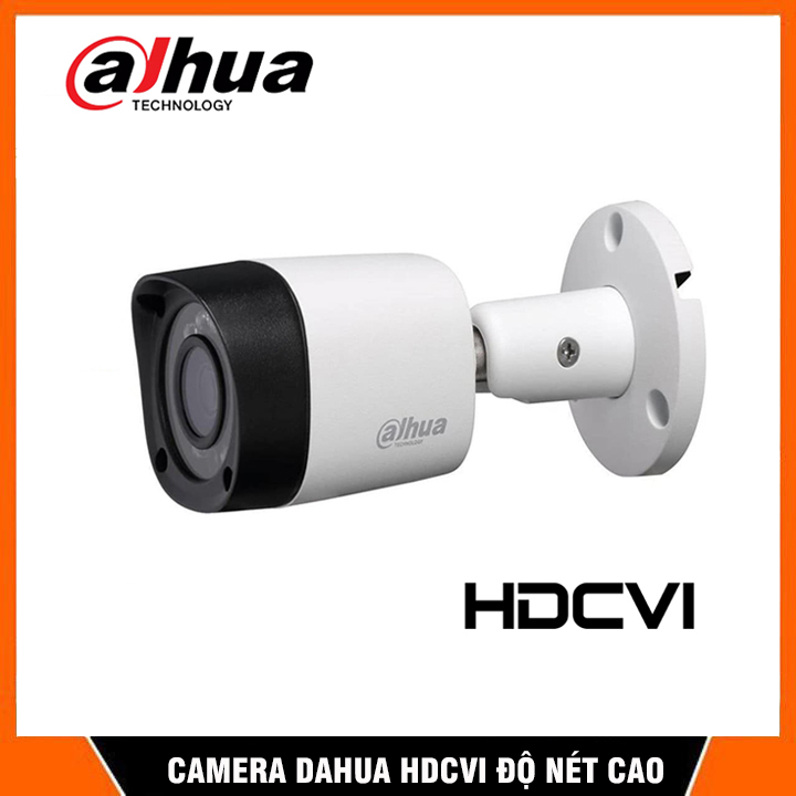 Camera quan sát Dahua HDCVI HAC-HFW1000R, hồng ngoại ban đêm thông minh, Góc rộng độ nét cao (Dùng cho đầu ghi analog)