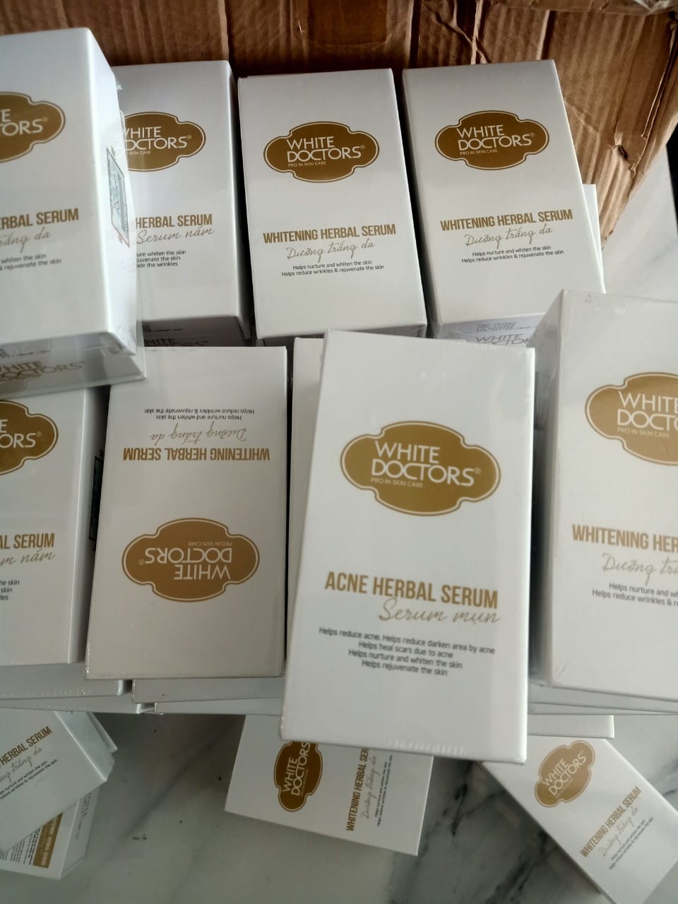 Serum dưỡng trắng da mặt white doctors cao cấp (dưỡng da ban đêm)