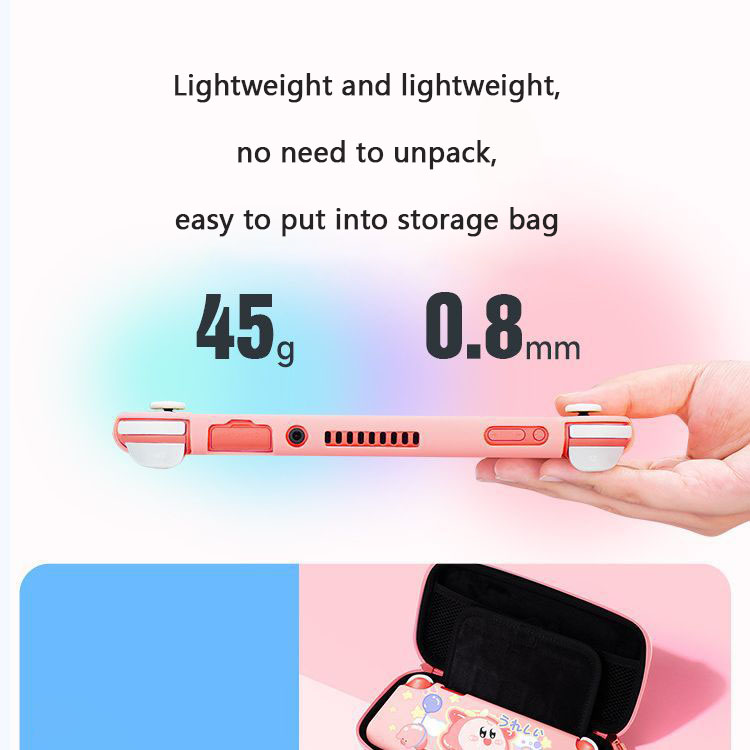 Bộ chuyển đổi Nintendo Lite bảo vệ trường hợp nsl trường hợp chuyển đổi bảng điều khiển trò chơi dễ thương vỏ mềm