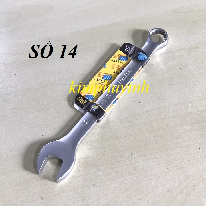 01 cái - 14mm cờ lê vòng miệng 14 - cờ lê yeti 14 - khóa 14li