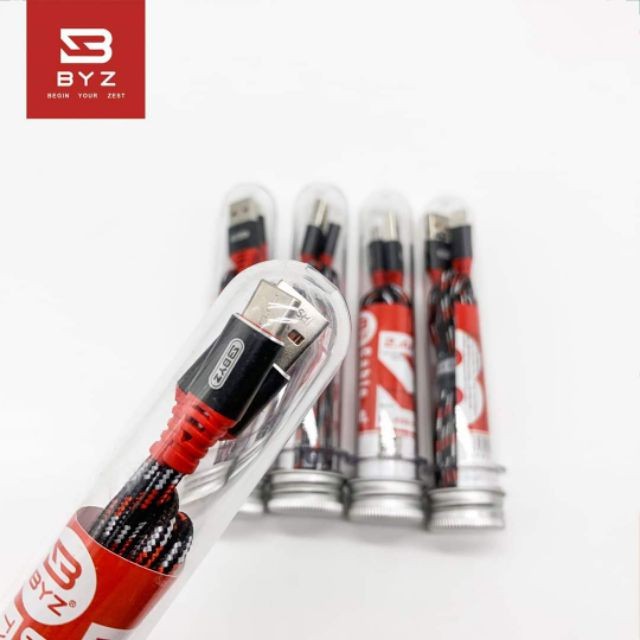 CÁP SẠC NHANH BYZ dây dù micro type c lightning