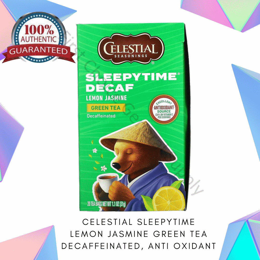 Celestial Seasonings, (ExpireDateApril2023) Sleepytime Green Lemon