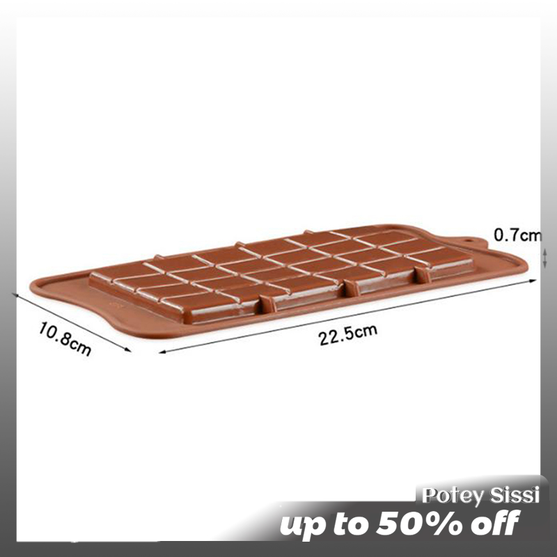 Potey Silicone Chocolate Cake Mould DIY Decorating Tools Candy Cookies Baking Mold