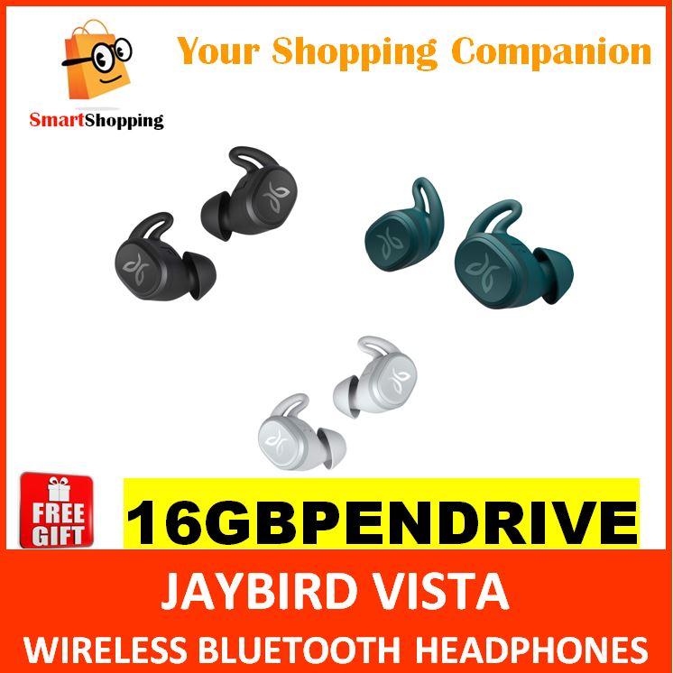 Waterproof Jaybird Vista True Wireless Bluetooth Headphones