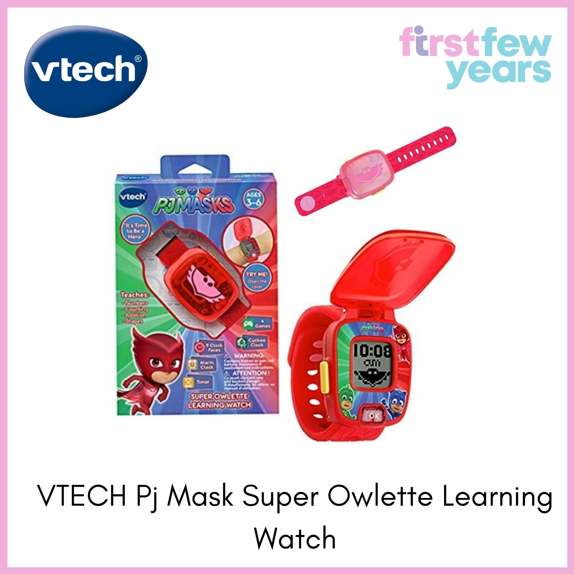 super owlette learning watch