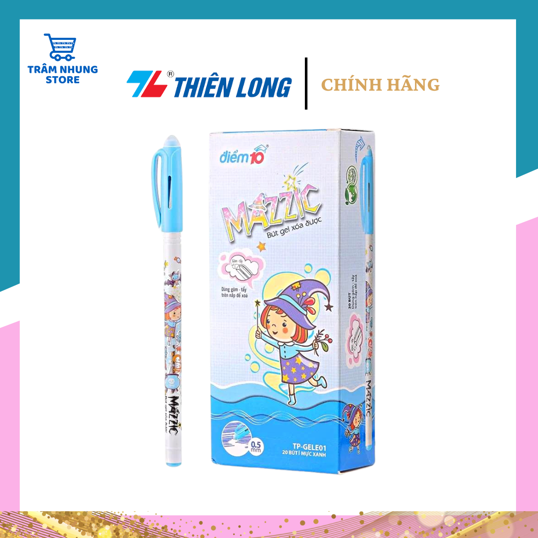 Combo 5 cây Bút Gel Điểm 10 TP-GEL01
