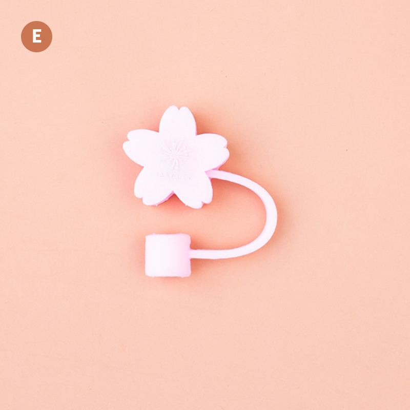 Straw Cover Silicone Reusable Drinking Dust Plug Airtight Cap Tips Accessories