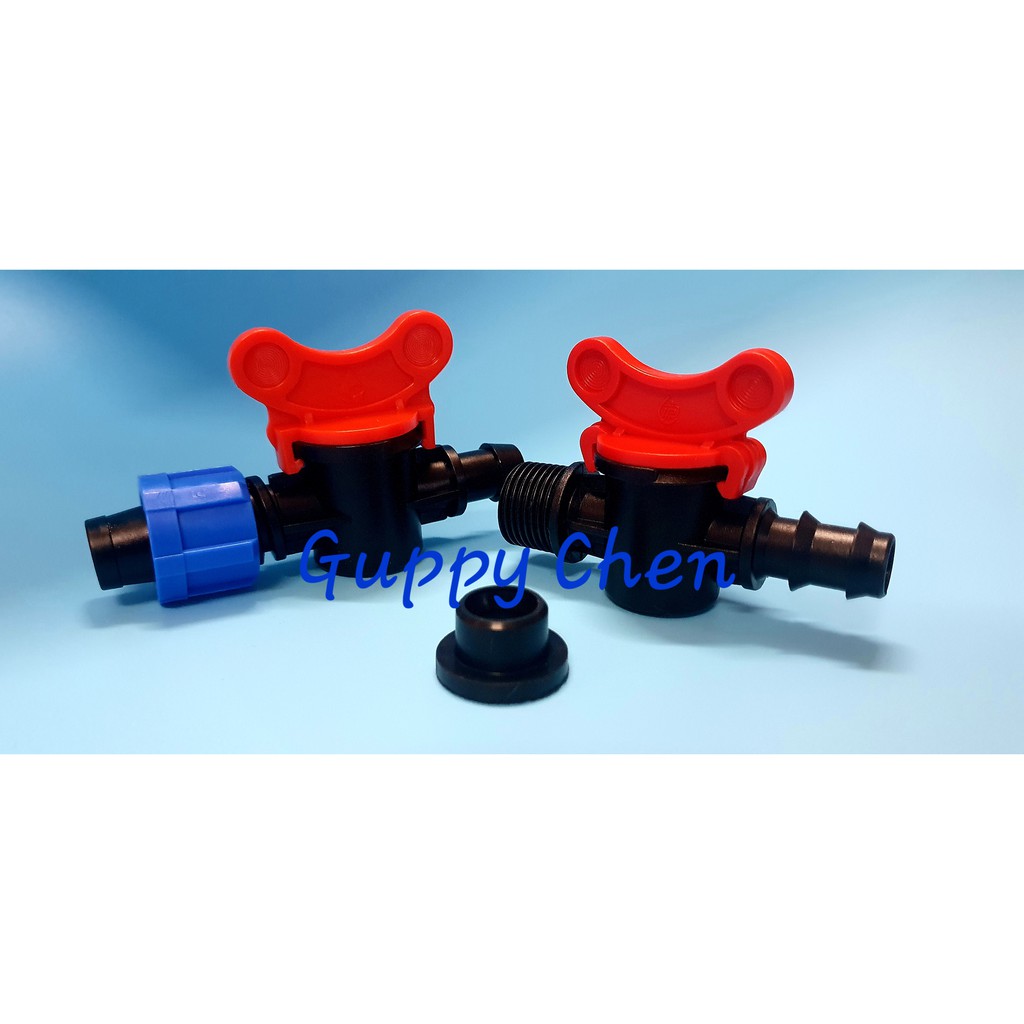Van thủy lợi khóa in-out phi 16 cho hồ cá thủy sinh