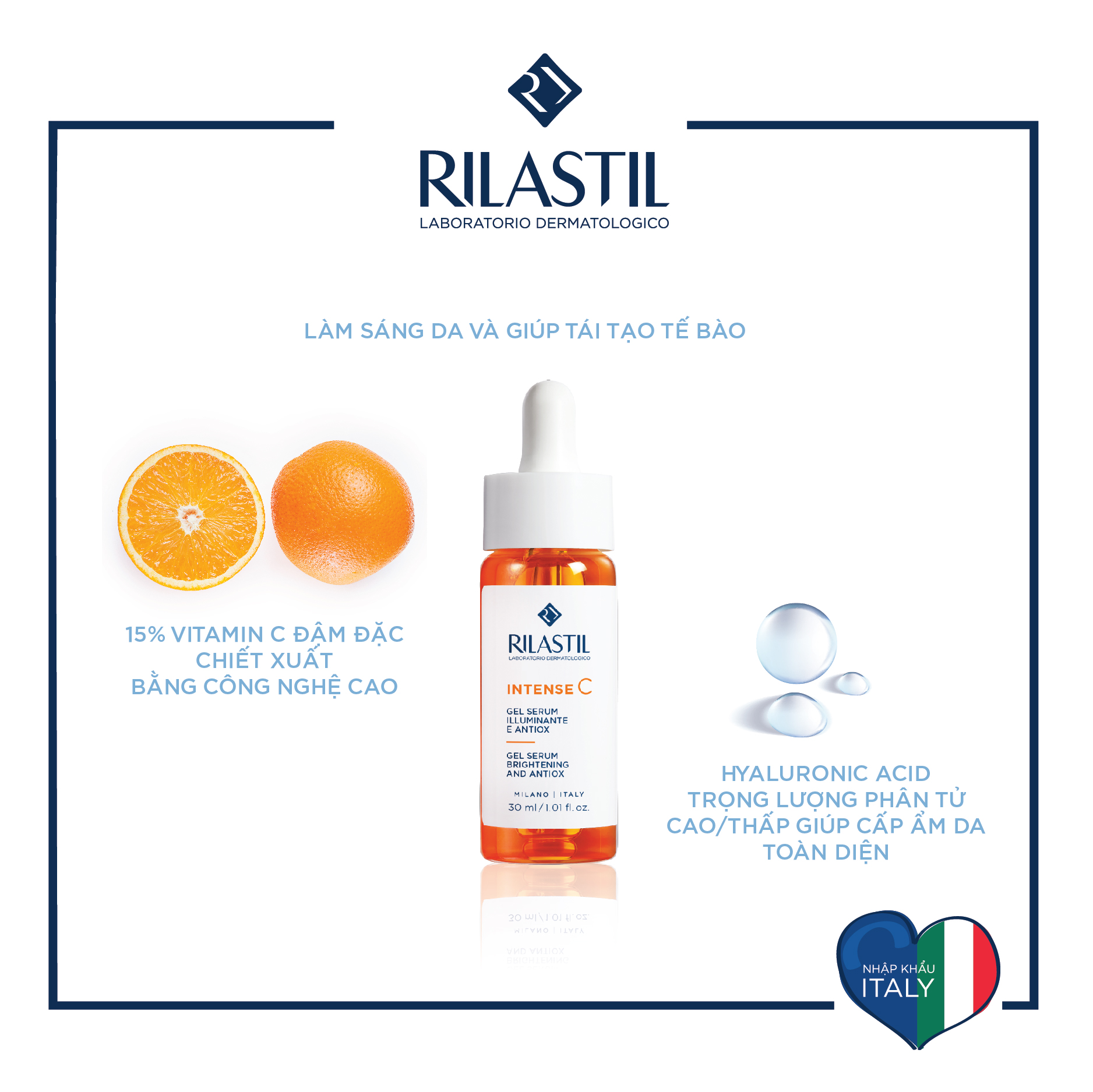 INTENSE C GEL SERUM - TINH CHẤT VITAMIN C 15%