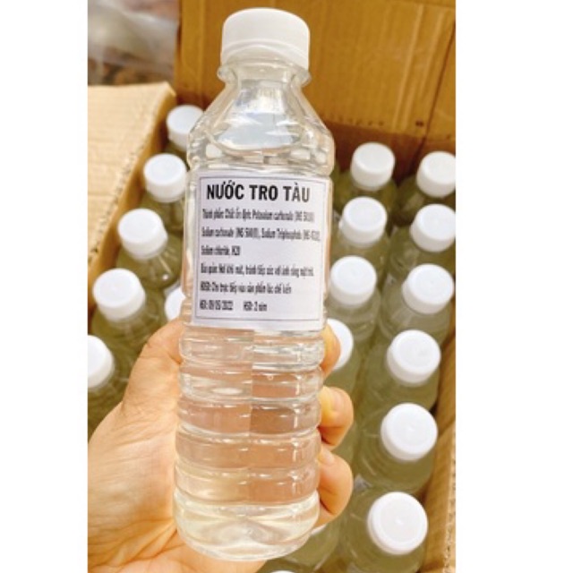 Nước tro tàu