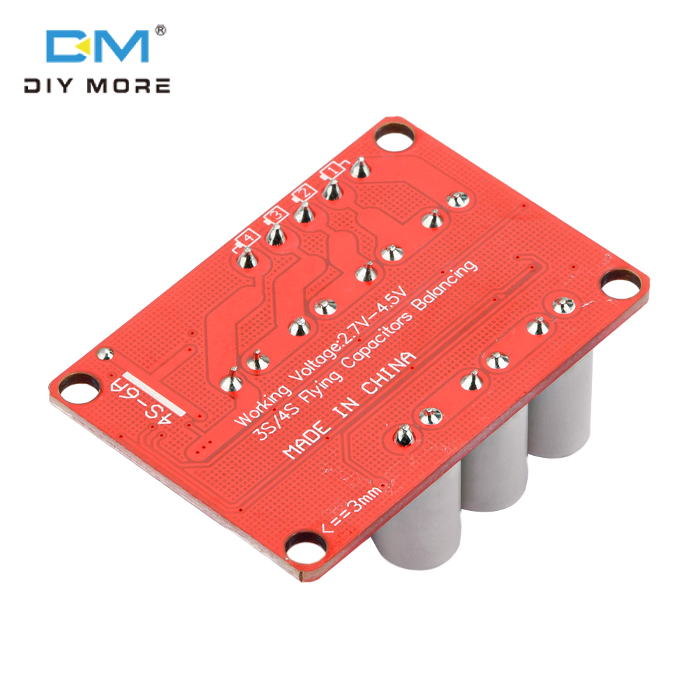 diymore Battery Active Balancer Board 3S 4S 6S 6A Capacitive Active Equalization Board Energy Transfer Board