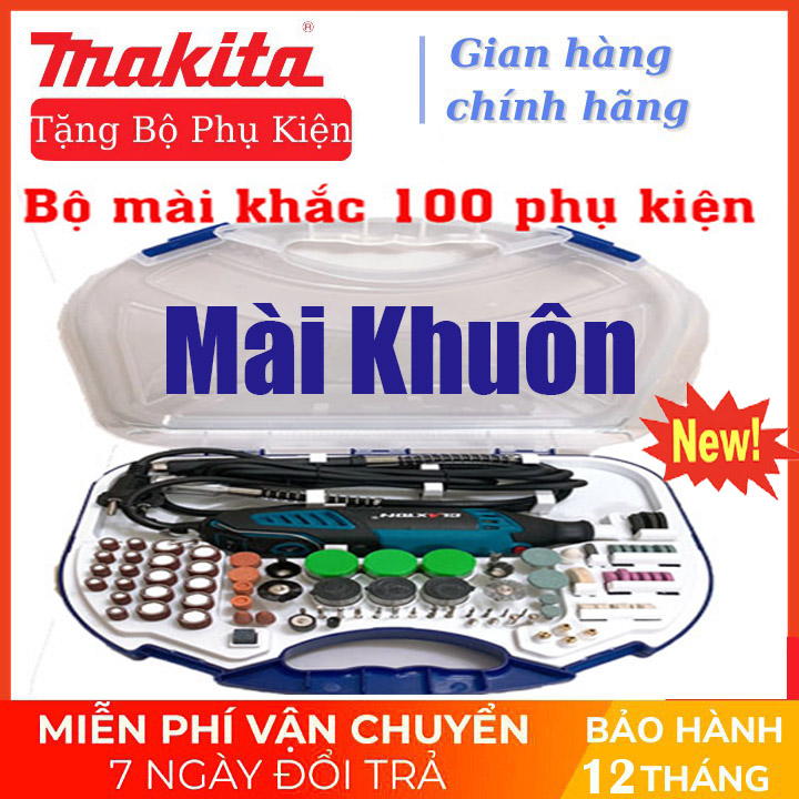 Máy mài khuôn,Máy Làm bóng khuôn khắc mỹ nghệ MAKITA-JQ3100A 100 món mài,chà nhám, đánh bóng, điêu khắc hay