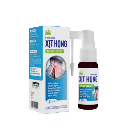 Dung dịch xịt họng nhất nhất chai 20ml