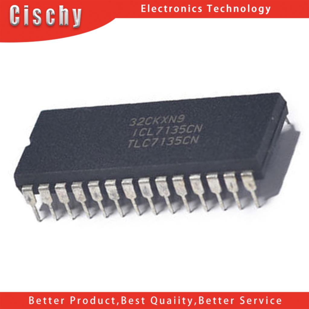 1pcs/lot ticl7135cn tlc7135cn dip-28 tlc7135 icl7135 dip-28 in stock