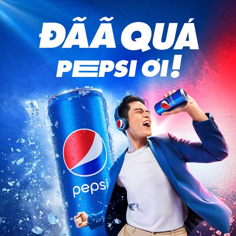 Thùng 24 lon Pepsi - 320ml/lon