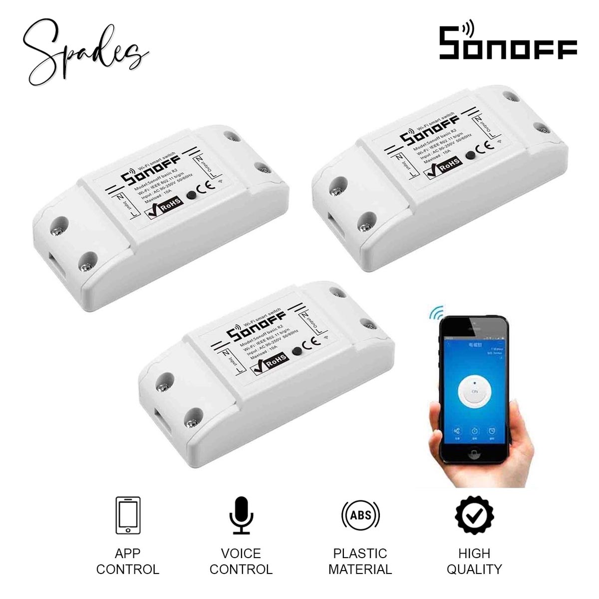 Sonoff ITEAD Smart Home WiFi Wireless Switch Module For Apple Android