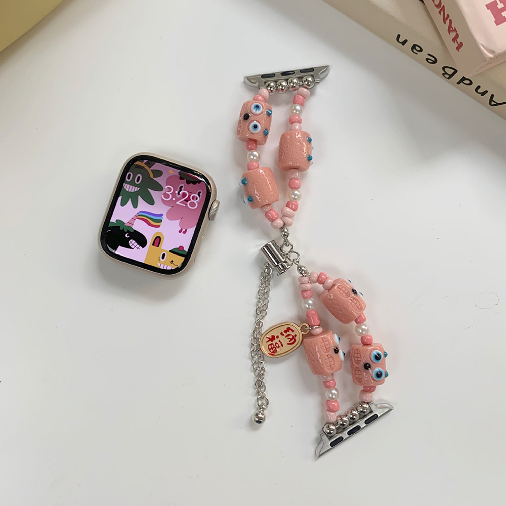 Hello Kitty Beaded Mobile Phone Chain Original Decoration Hanging