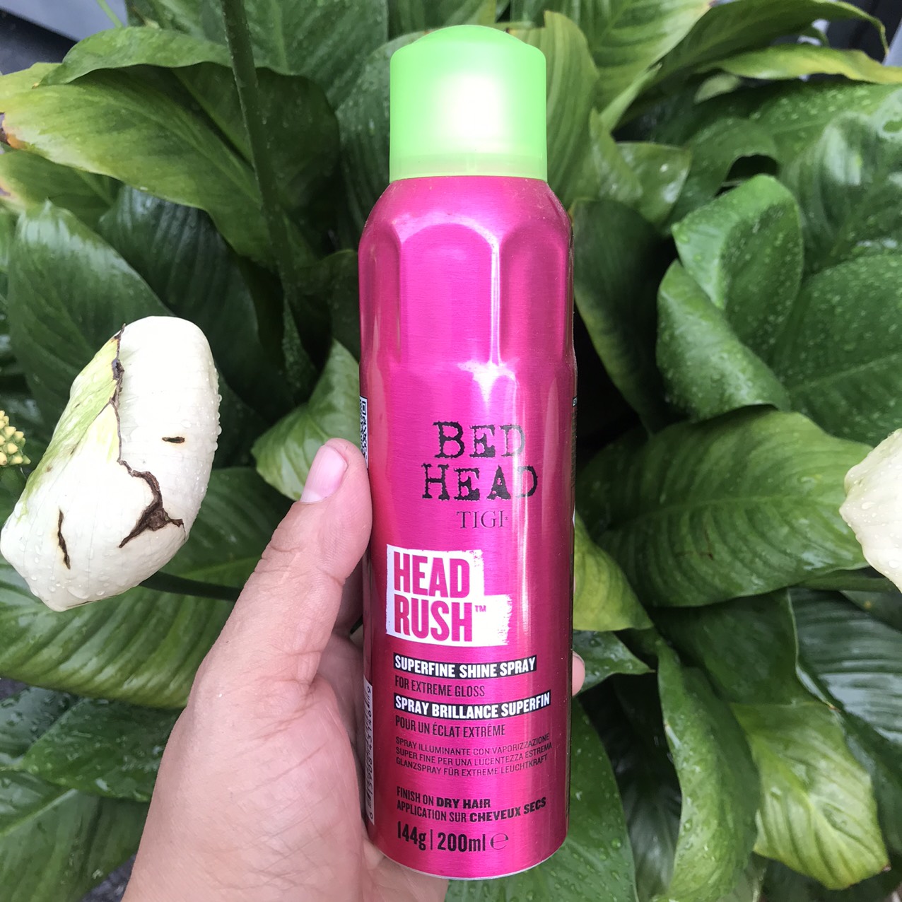 [HCM]Xịt siêu bóng Headrush Shine Adrenaline Tigi Bed Head 200ml